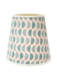 Paper Lampshade Making Kit Ophelia in Sky & Storm/Ecru (Pair)
