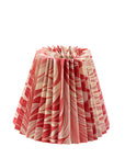 SALE Pleated Pink and Red Star Anise