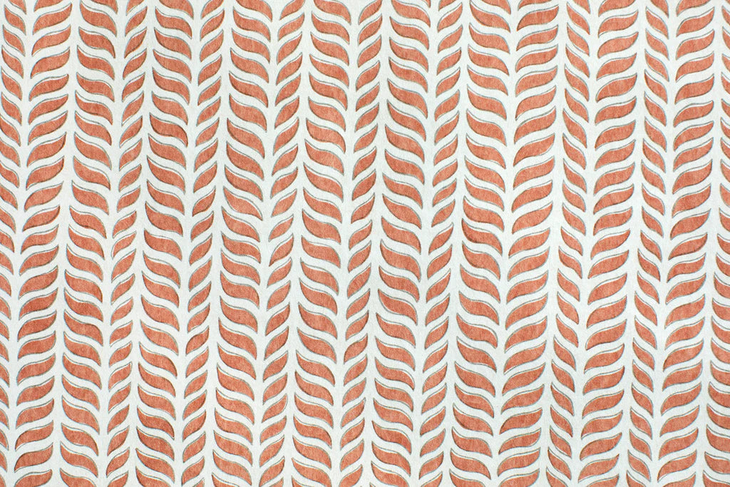 Delphine In Terracotta/Ecru