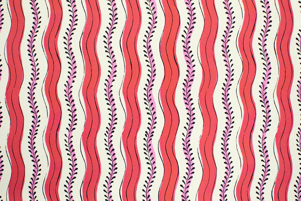 Joy of Print Tomato Red Stripe