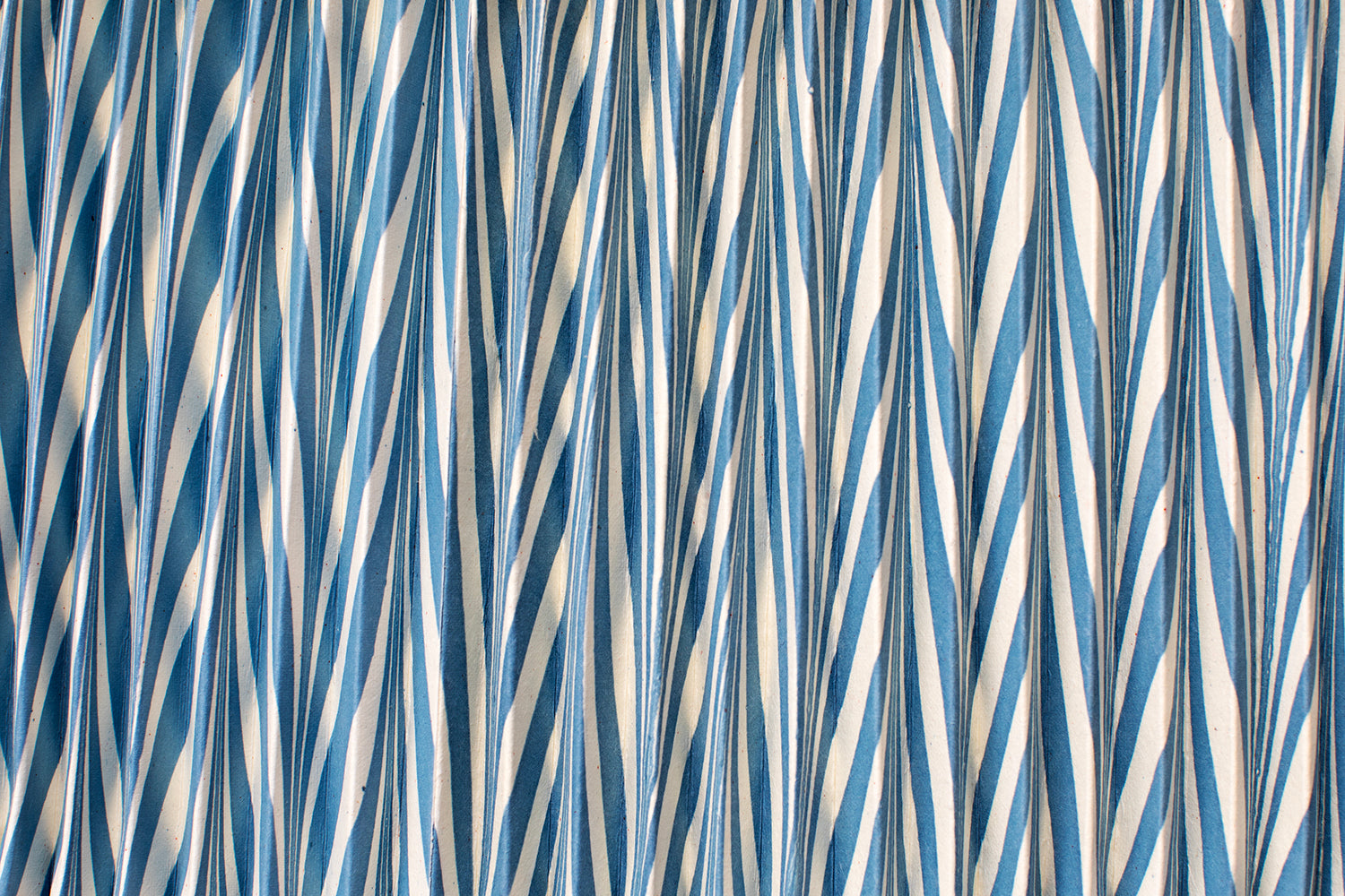 Pleated Blue Banyan