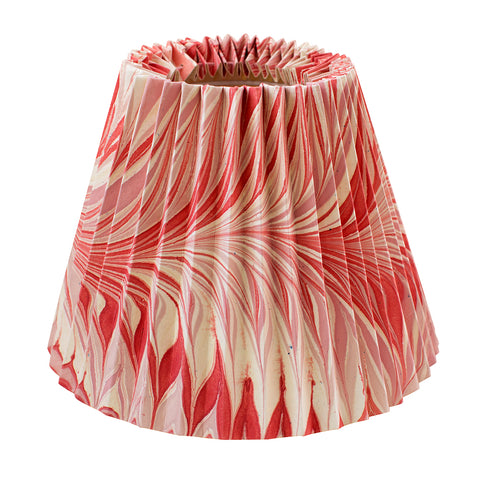 Sample Sale Pleated Pink & Red Star Anise