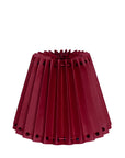 Plum Red Pleated