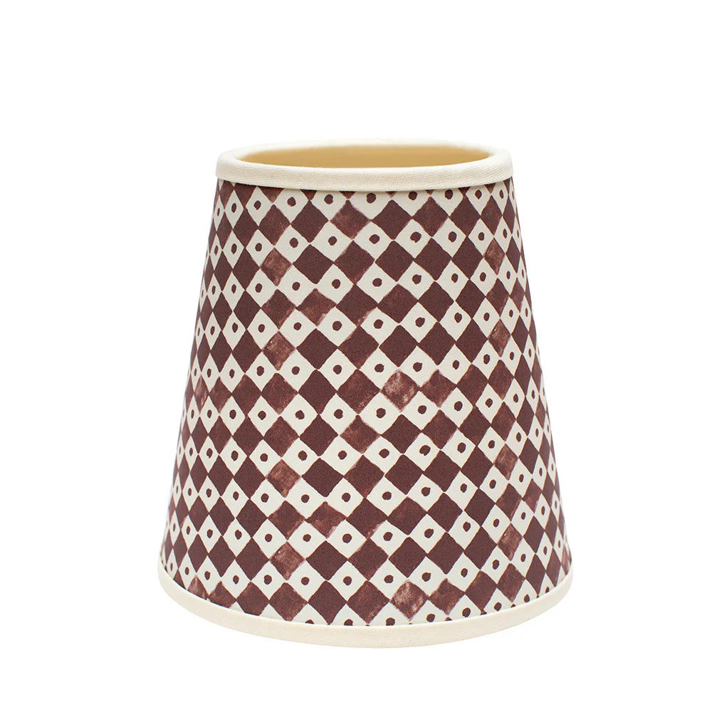 Sale Joy of Print Checkerboard in Nutmeg (P)