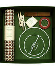 Paper Lampshade Making Kit Nutmeg Checkerboard (Single)