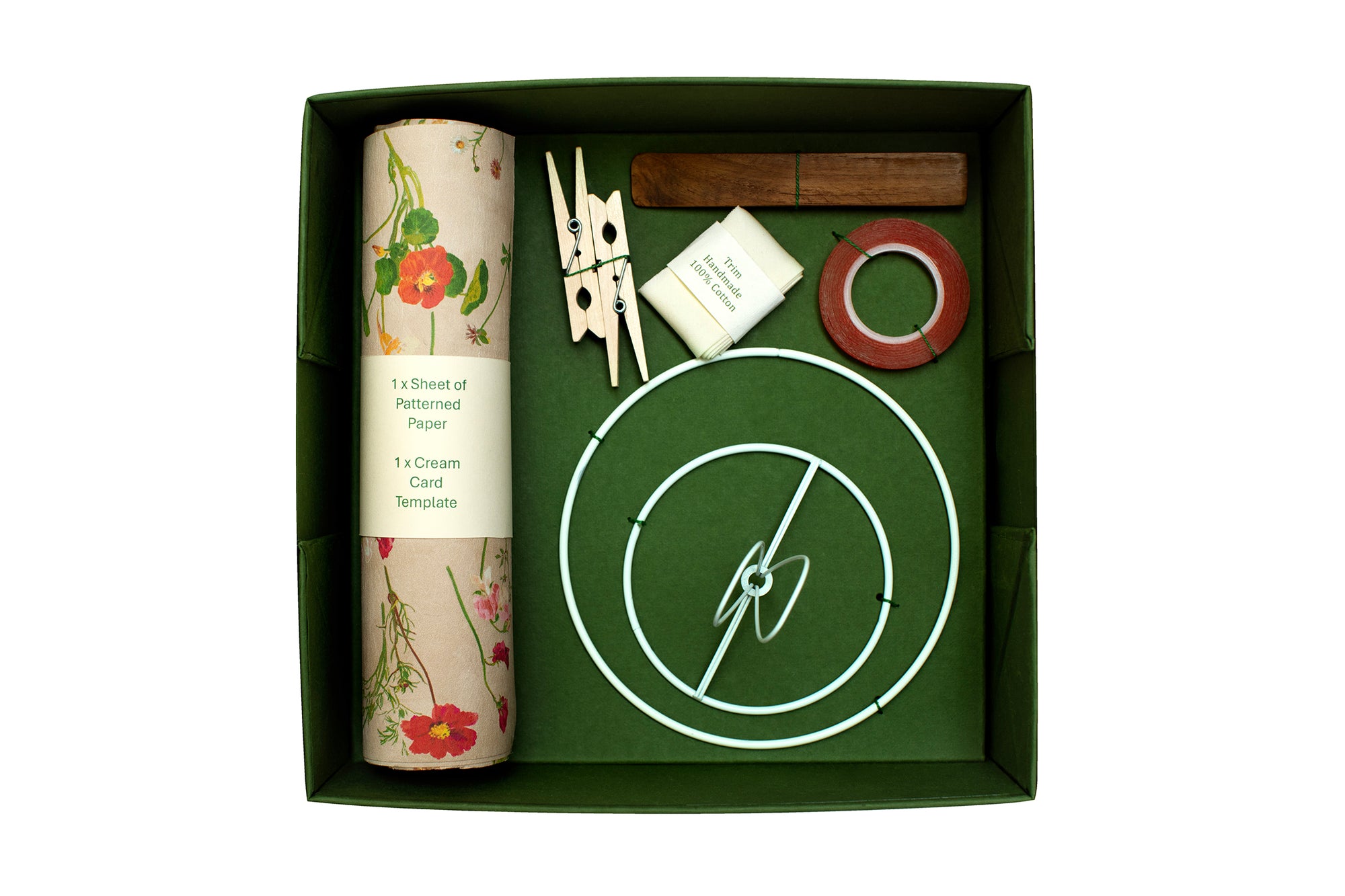 Paper Lampshade Making Kit Aubrey in Putty (Single)