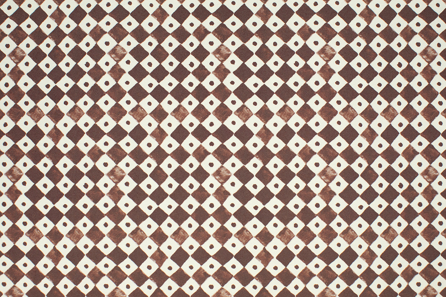 Paper Lampshade Kit Nutmeg Checkerboard (Pair)