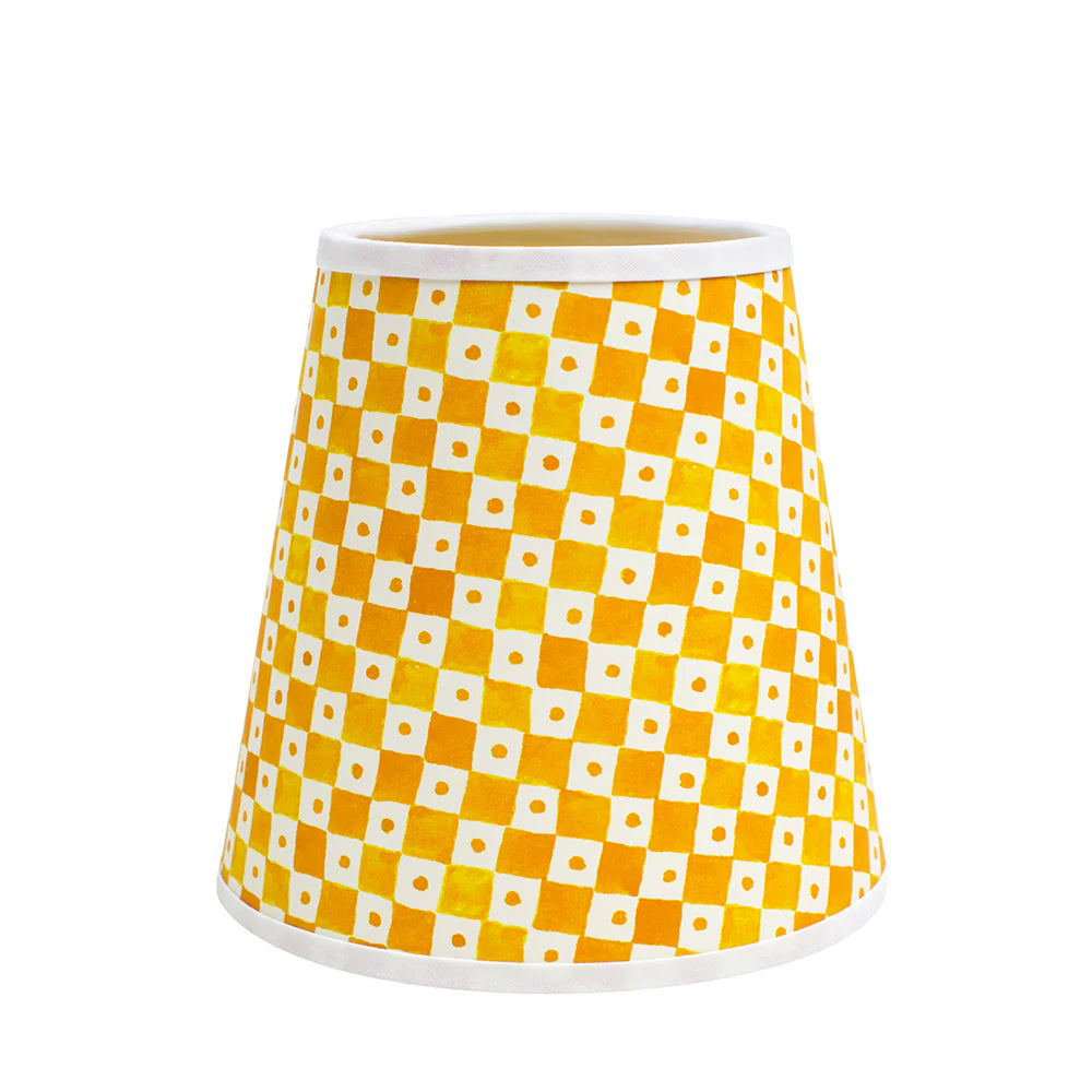 Sale Joy of Print Checkerboard in Sunflower Yellow